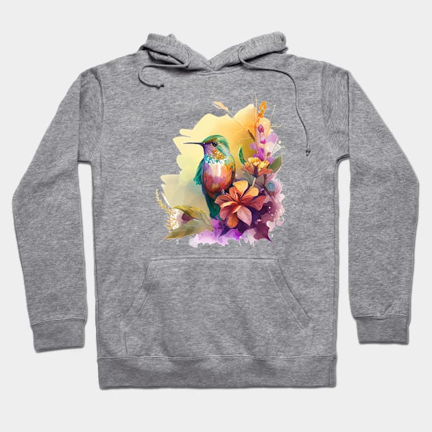 Hummingbird Hoodie by Mixtgifts